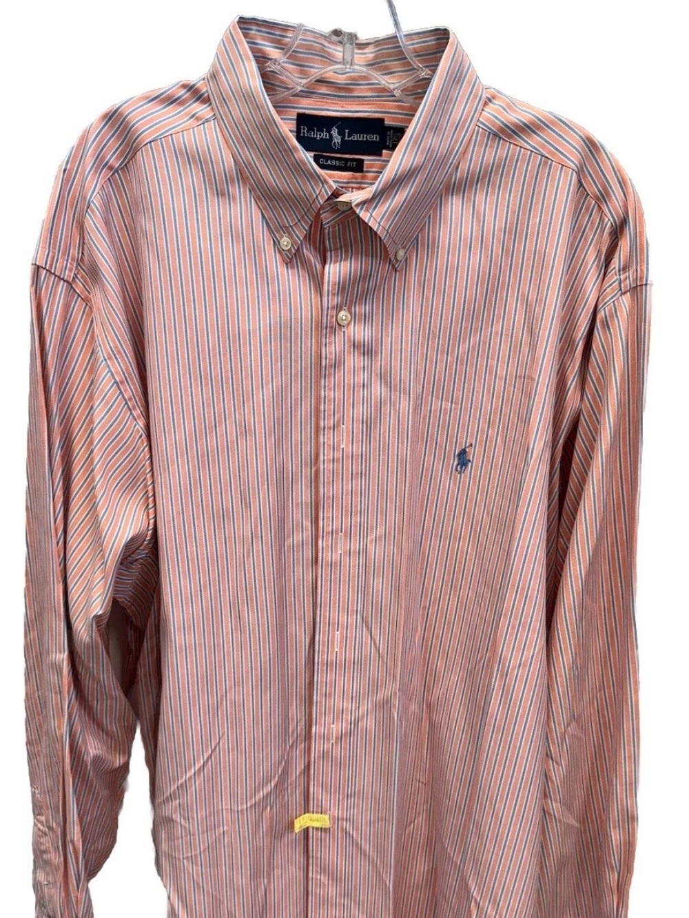Ralph Lauren Striped Button-Down Shirt Classic Fit 17.5”